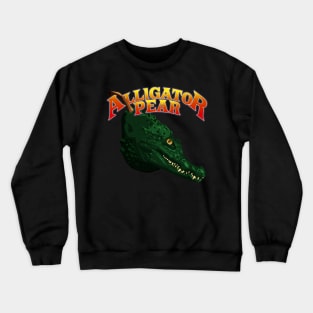 The Alligator Pear - Nature's Apex Fruit Crewneck Sweatshirt